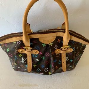 Louis Vuitton Tivoli monogram canvas multicolor bag in excellent condition